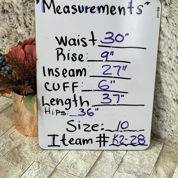 1822 Denim Skinny Ankle Jeans Medium Wash Mid Rise Women's Blue Size 10 - Picture 15 of 16